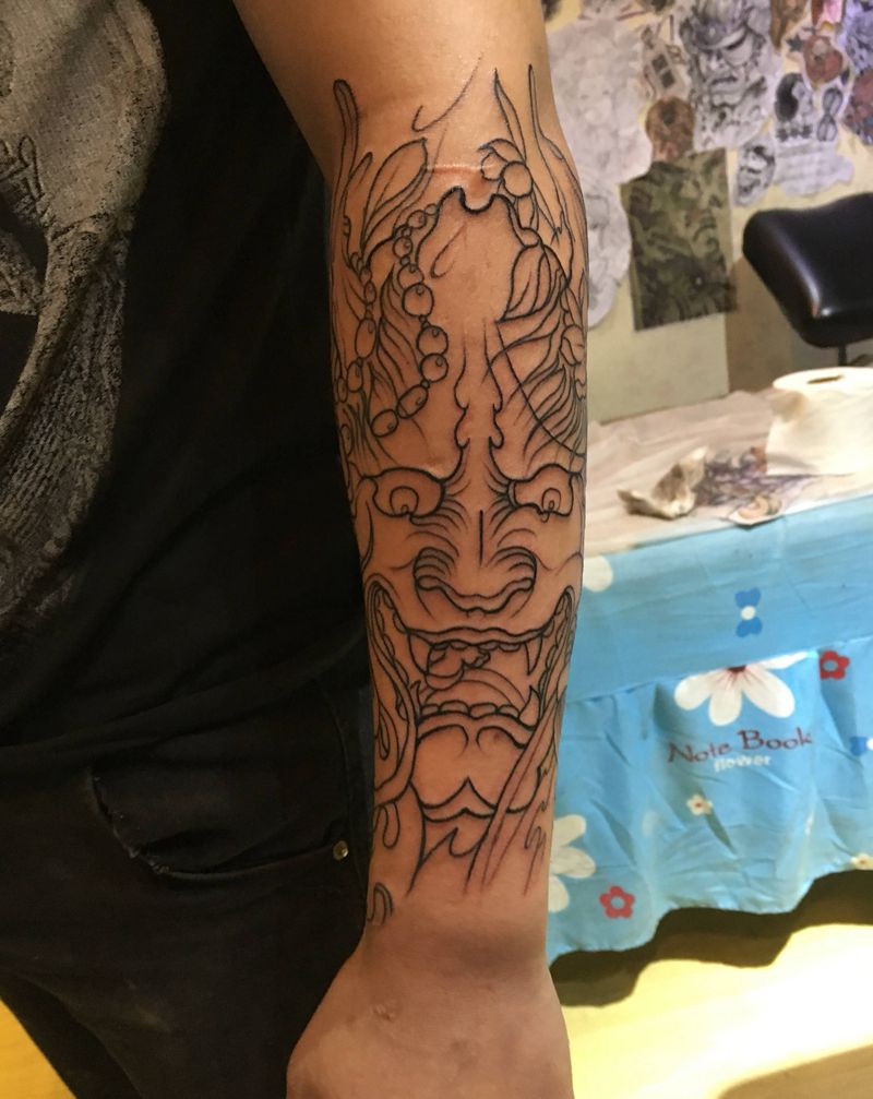 般诺（原相机，无美颜）纹身图片_手臂手部纹身图案