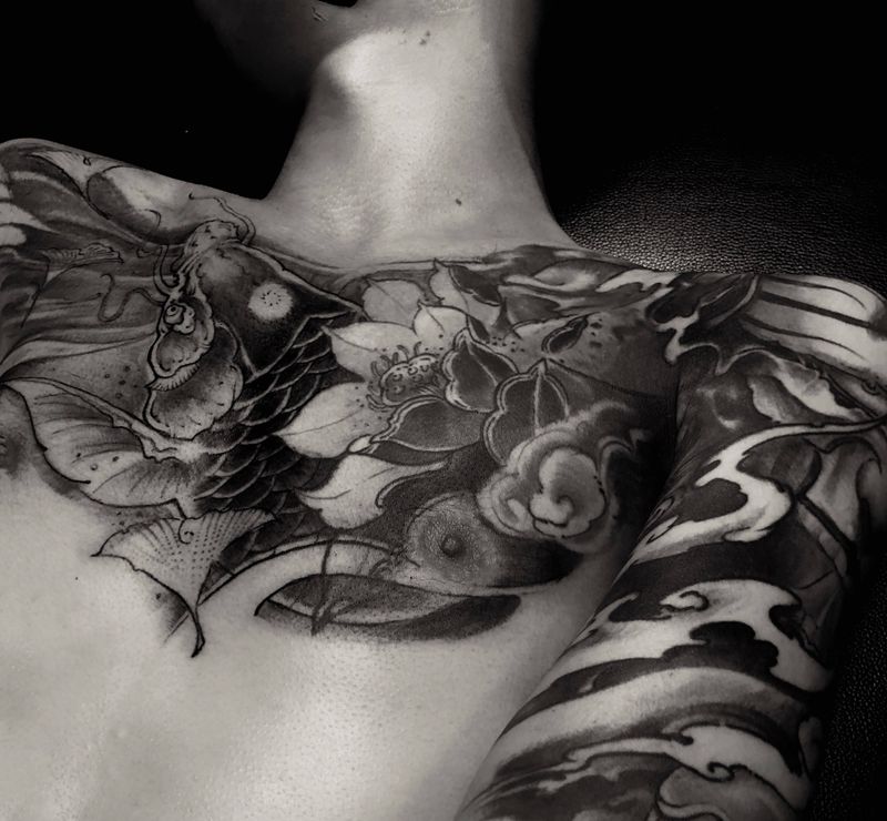 新传统纹身图片