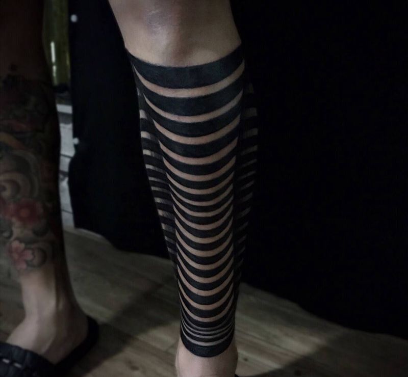 袜子纹身图片