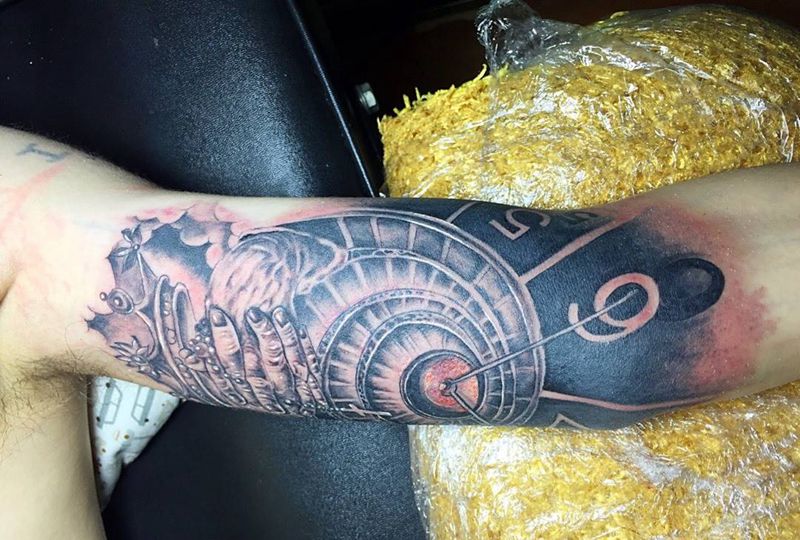 余文乐同款纹身图片