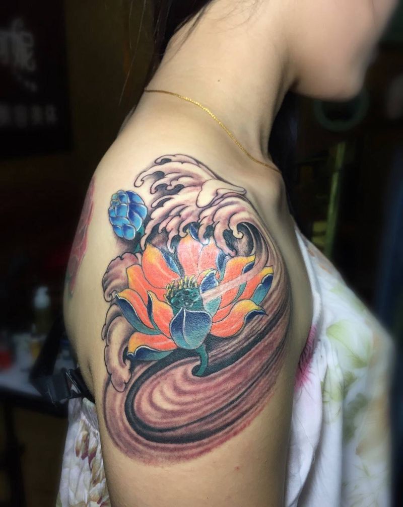 伤疤遮盖纹身图片