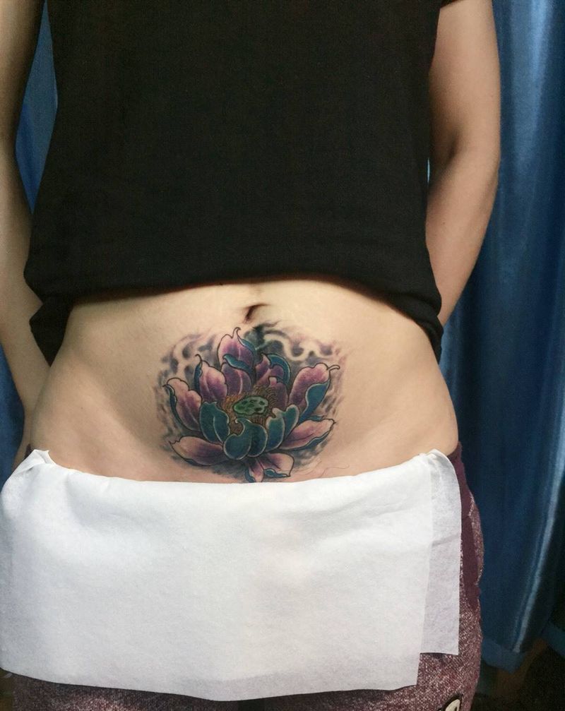 旧纹身遮盖纹身图片