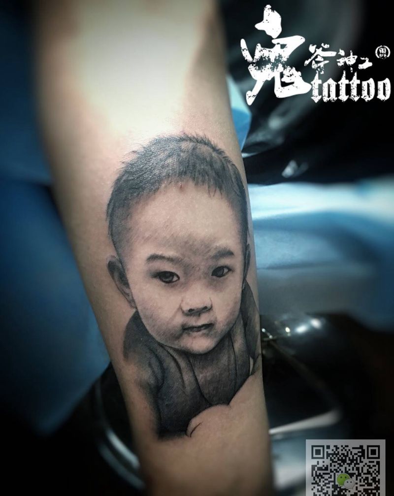 肖像纹身图片