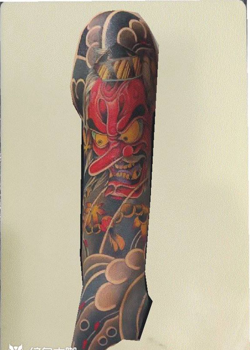 老传统纹身图片_手臂老传统纹身图案