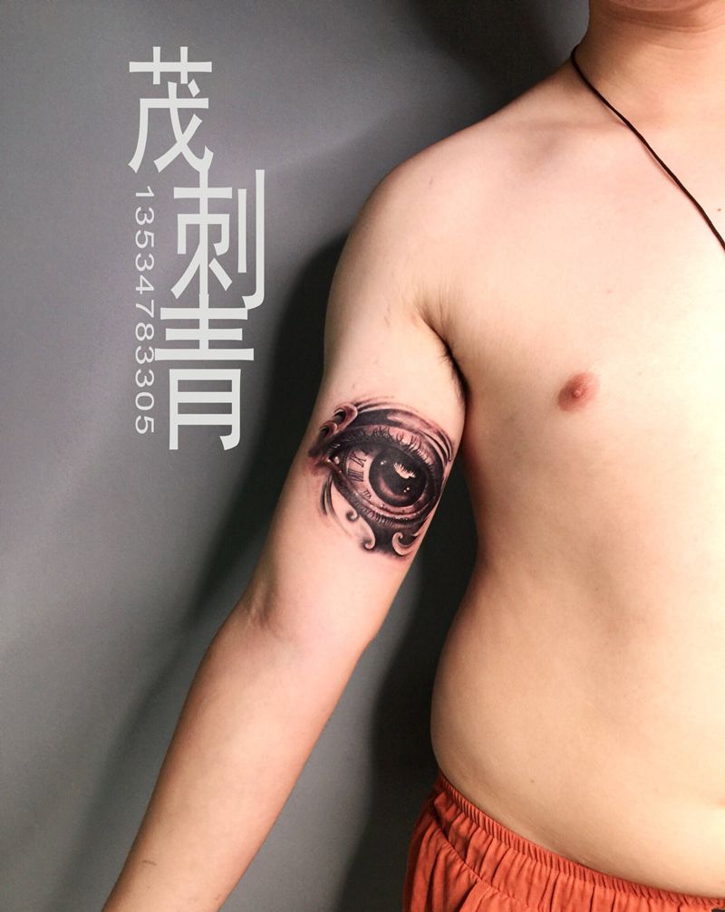 眼纹身图片