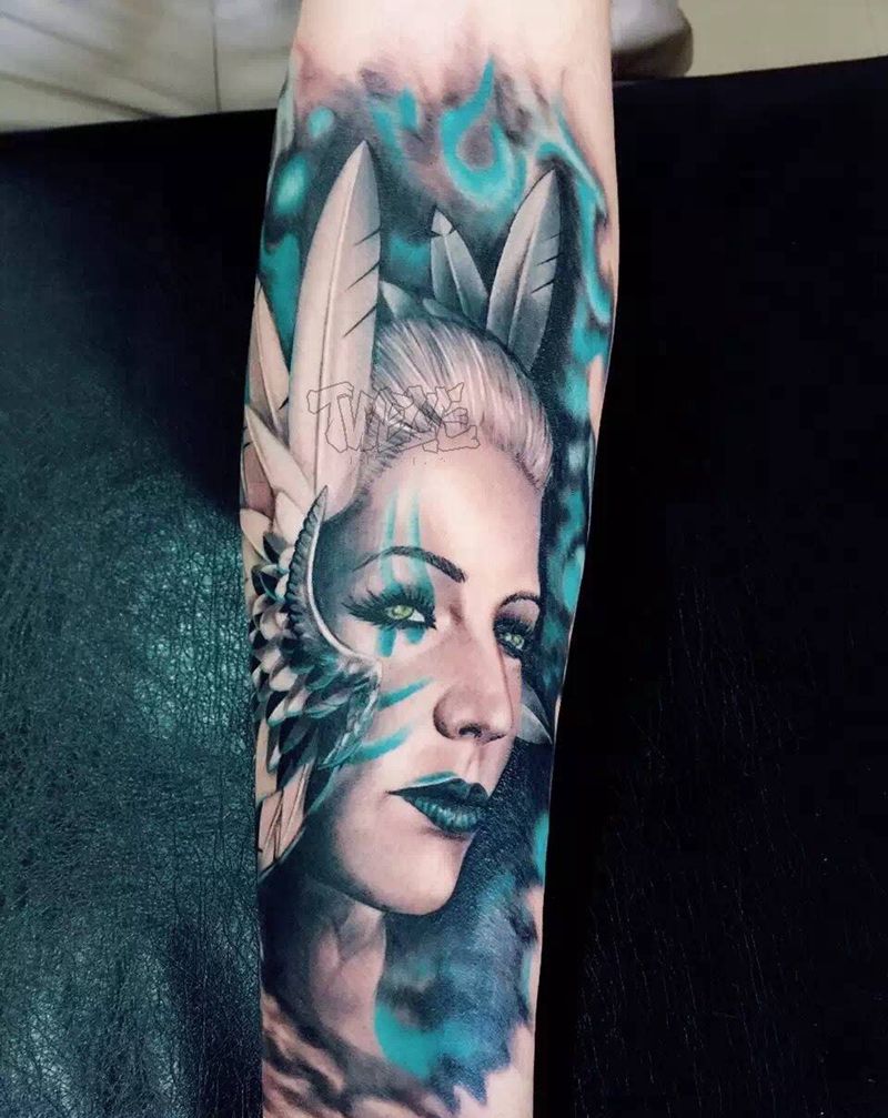 肖像纹身图片_成品肖像欧美人物纹身图案