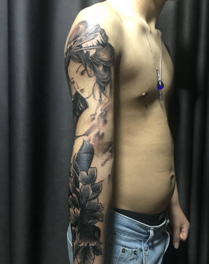 臂纹身图片_手臂纹身图案