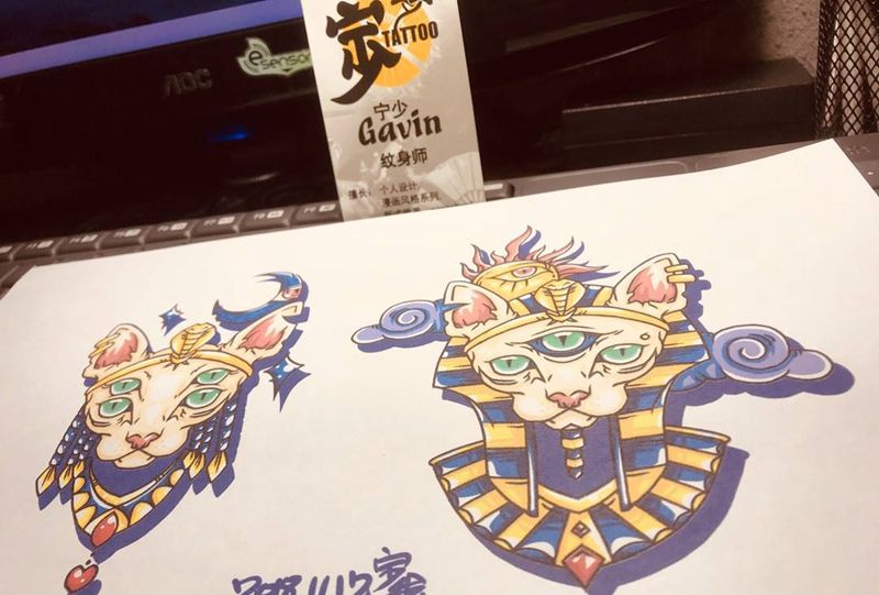 原创手稿+法老猫