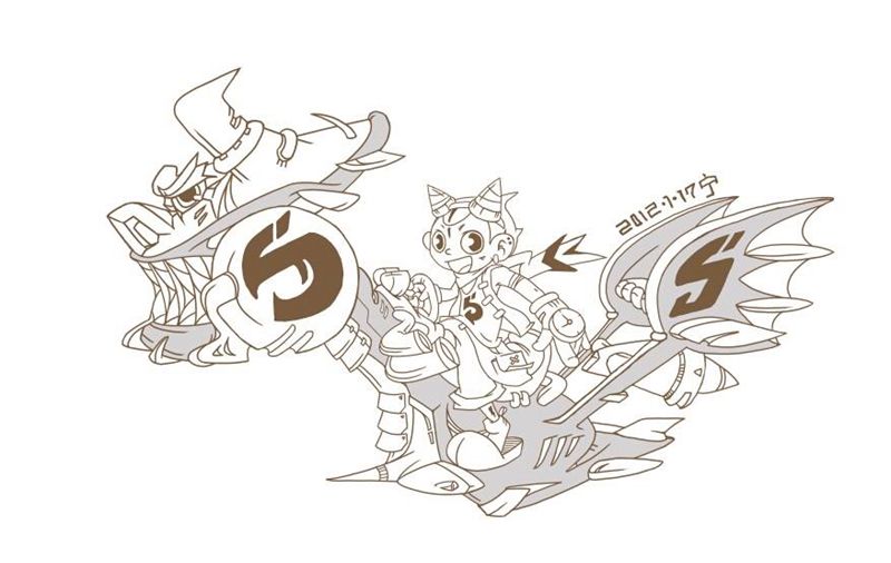 个人人设创作练习纹身图片_人物原创手稿纹身图案