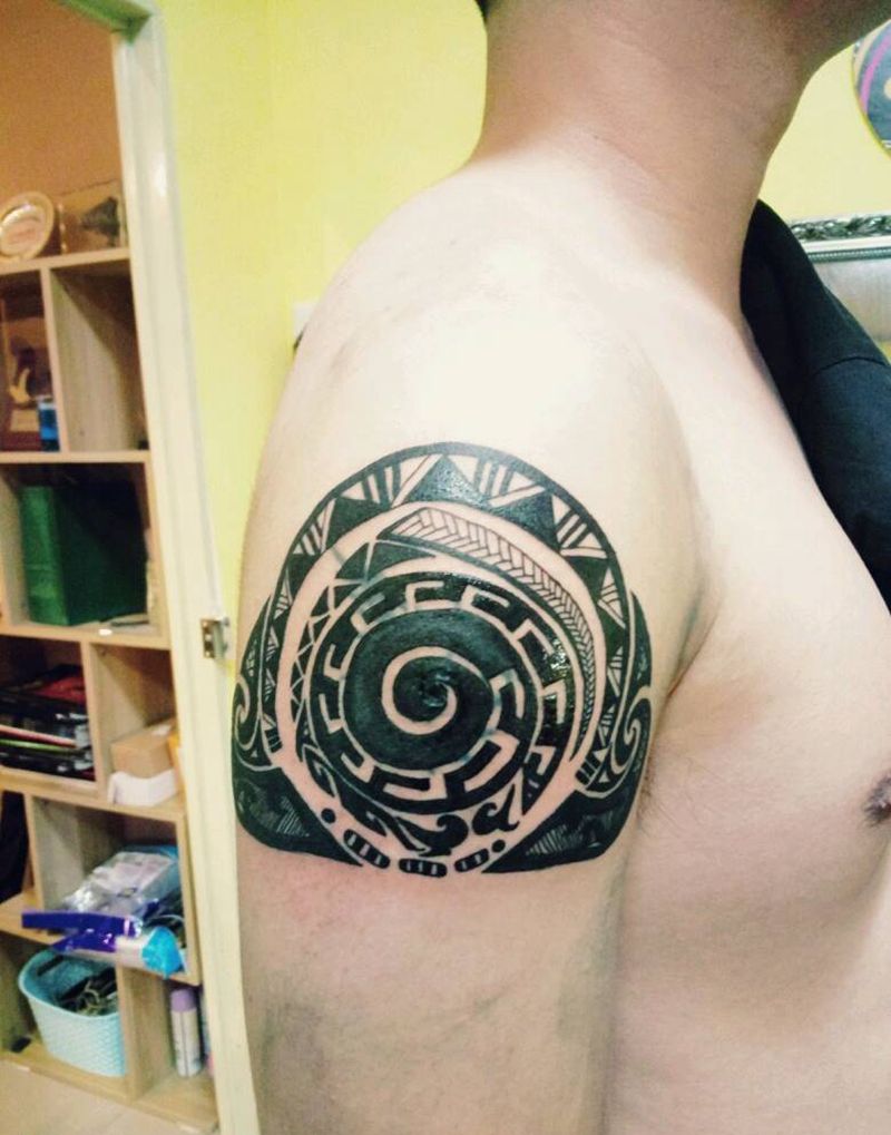 图腾+覆盖纹身图片_手臂传统图腾覆盖成品纹身图案