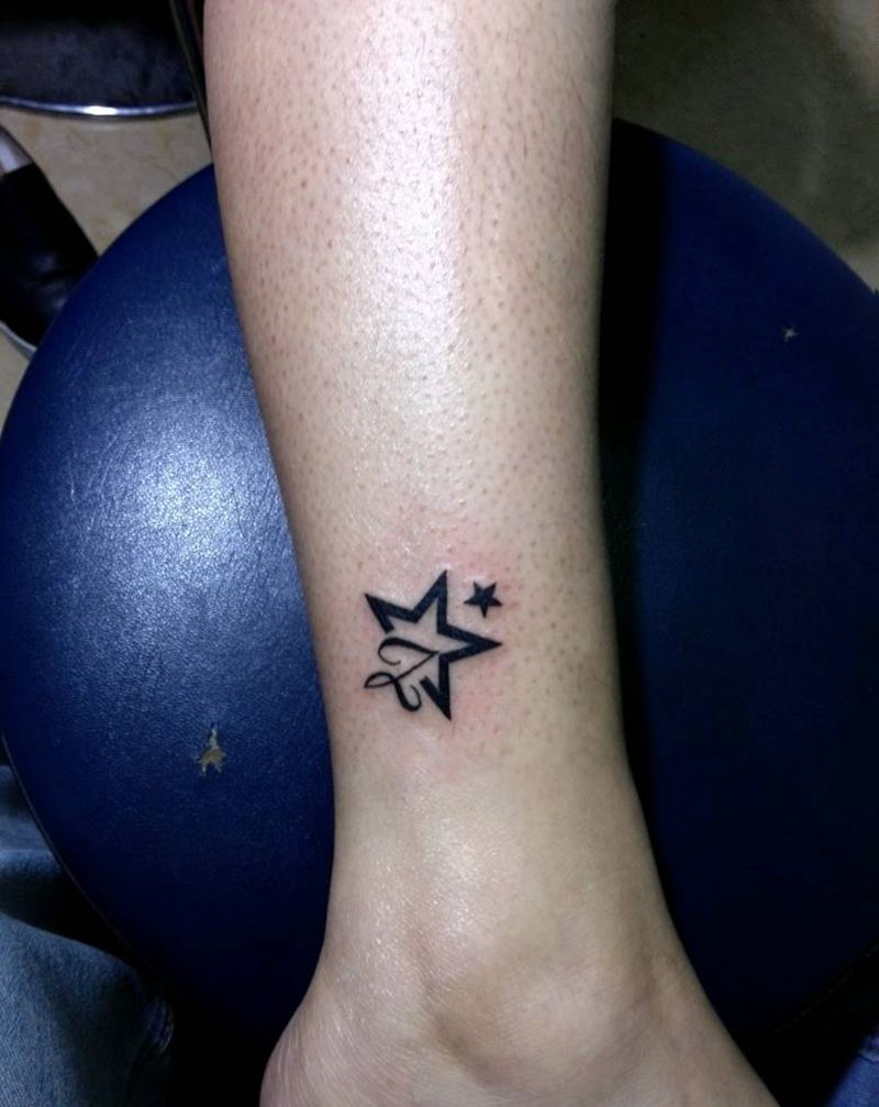 星星纹身图片