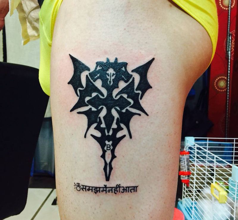 客人自带图纹身图片