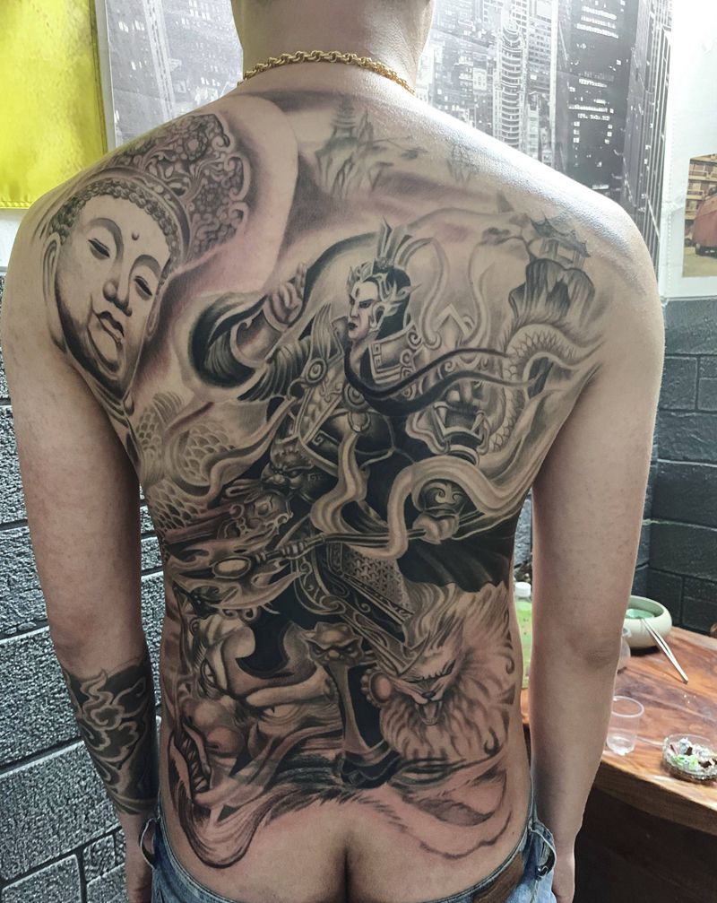 。。。。纹身图片_神纹身图案