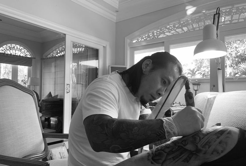 欧美包臂纹身图片_手臂欧美写实纹身图案