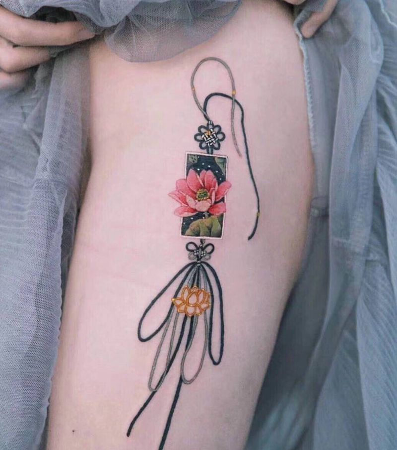 活动来了纹身图片_臀部纹身图案