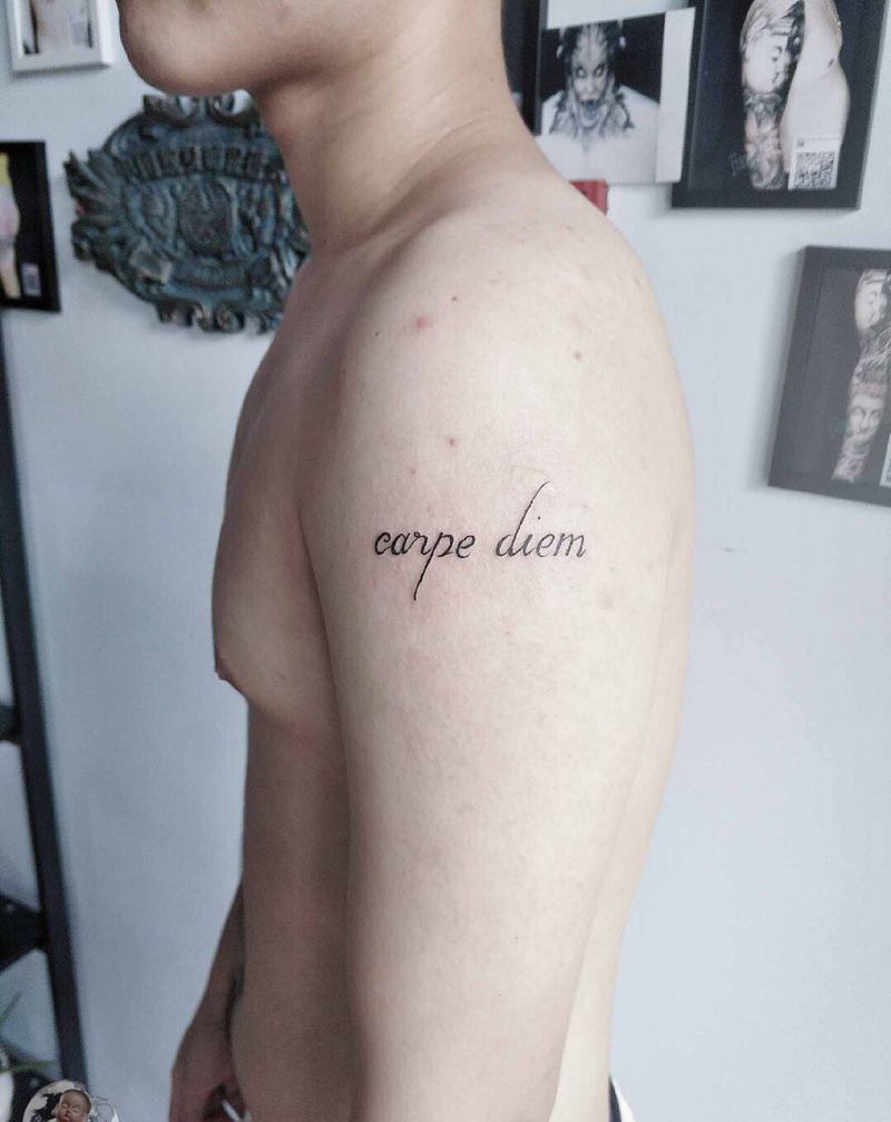 近期小图纹身图片_腿部纹身图案