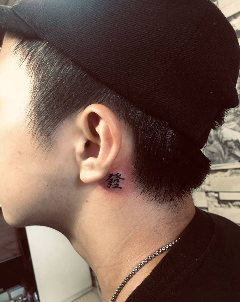 發纹身图片_文字纹身图案