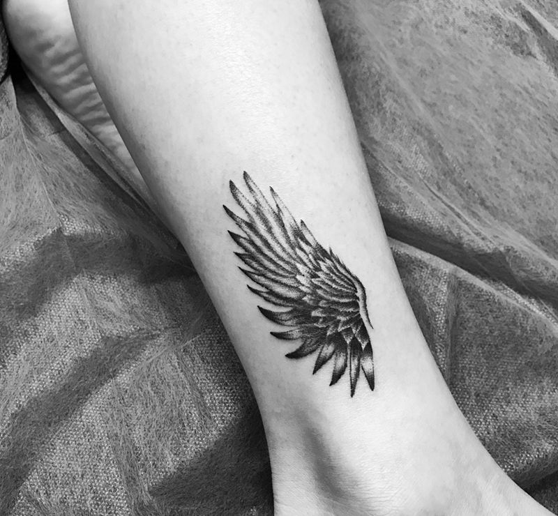 遮盖小图-翅膀纹身图片