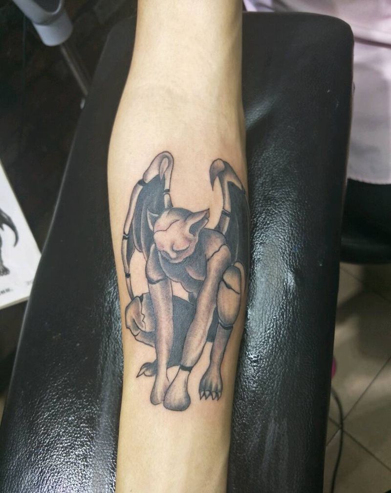 魔鬼天使纹身图片