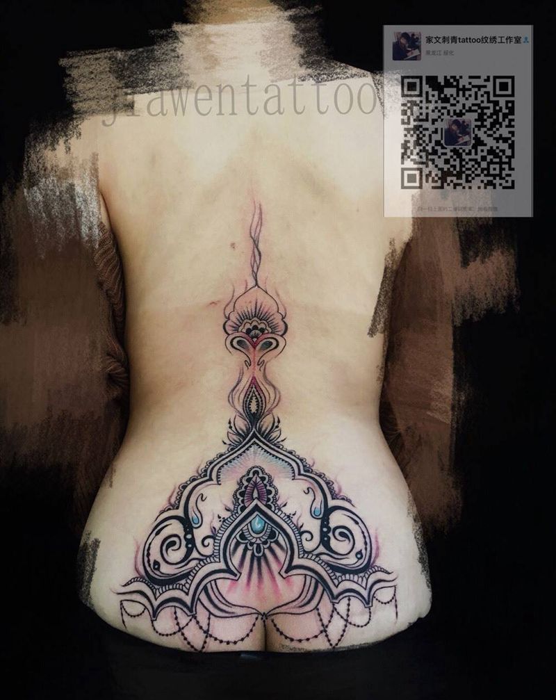 近日作品纹身图片