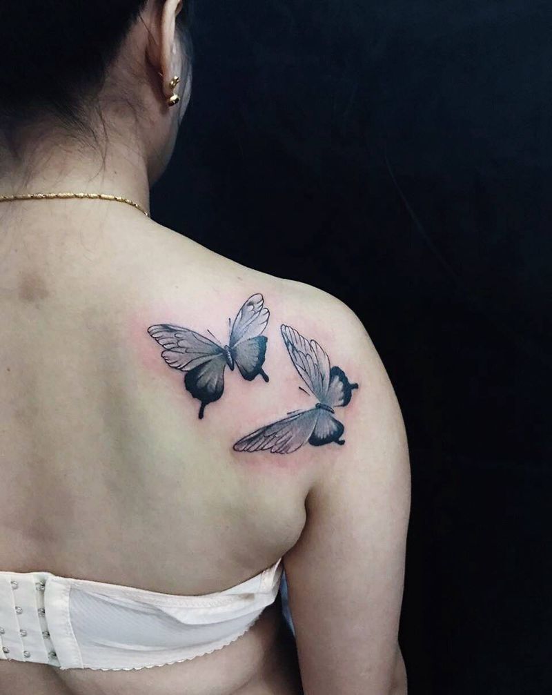 最近小活纹身图片