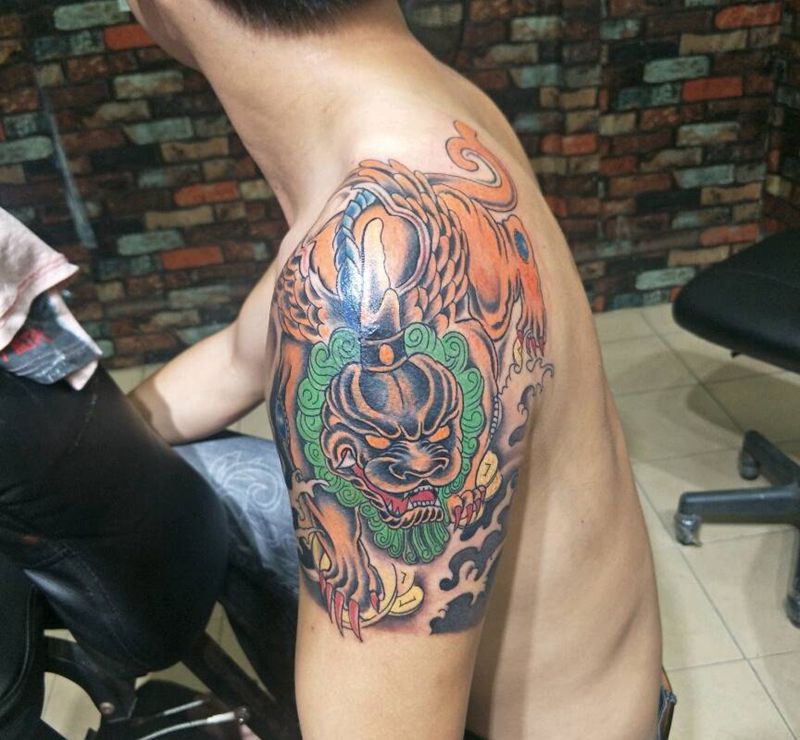 遮盖纹身图片_手臂纹身图案