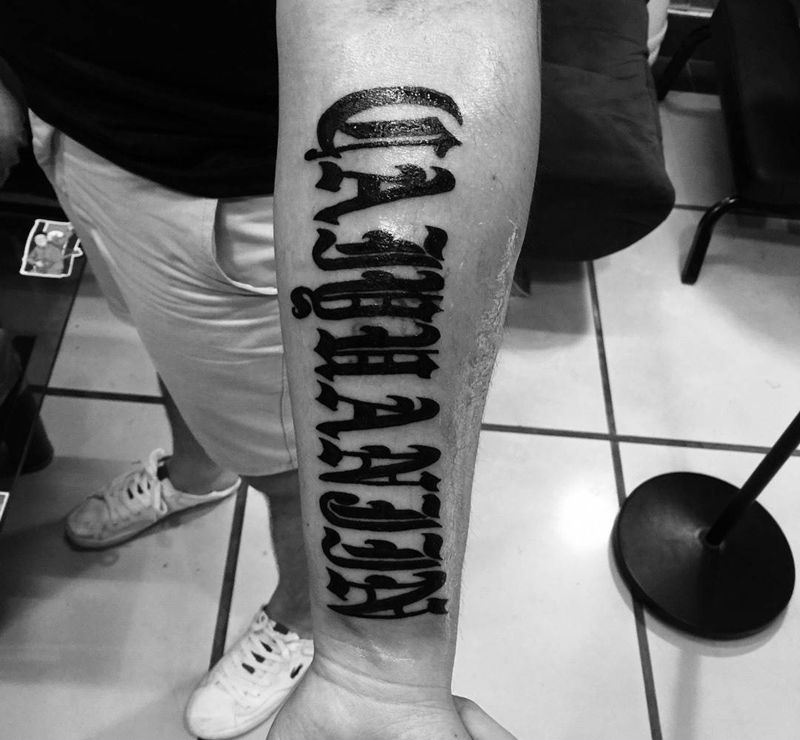 帮哥哥做的纹身图片