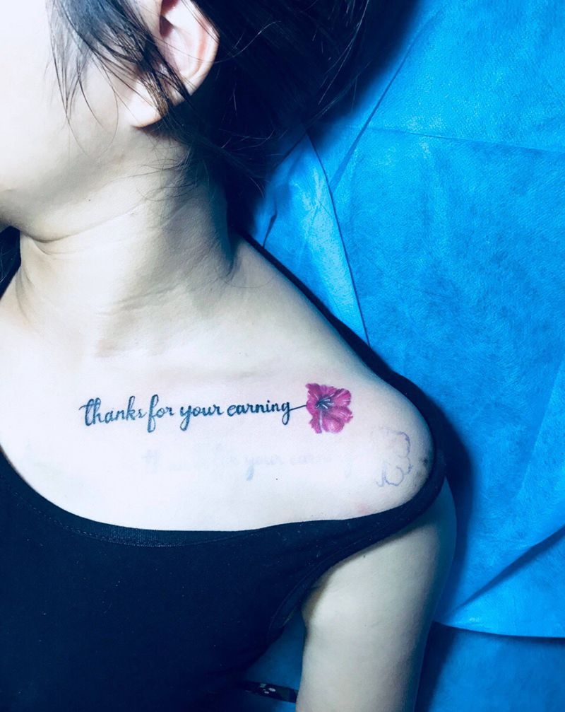 小清新纹身图片