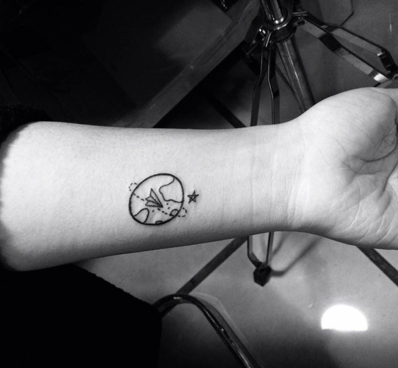 小宇宙纹身图片