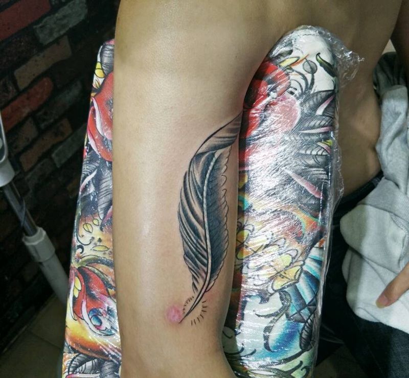 遮盖纹身图片_手臂纹身图案