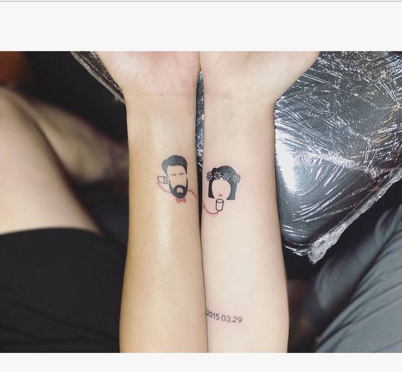 情侣纹身纹身图片
