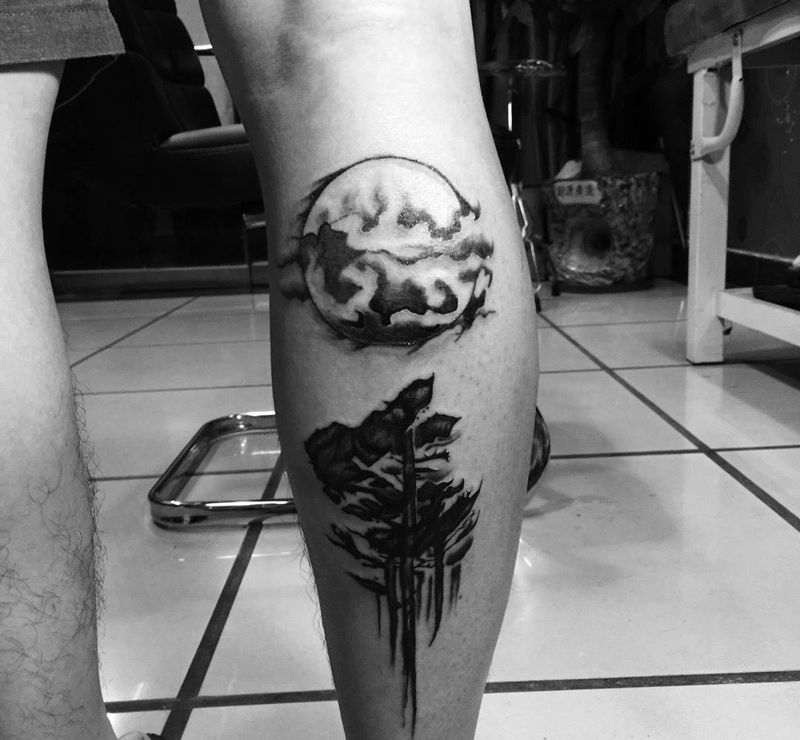 客人自带图纹身图片