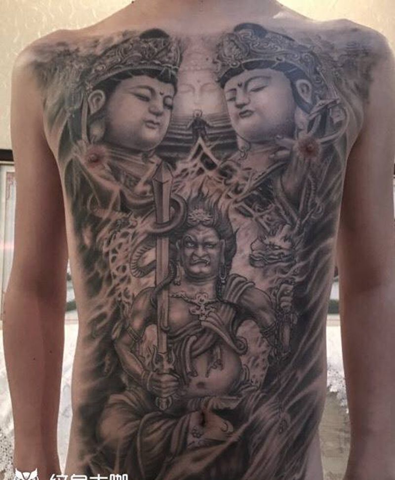 新疆之行作品纹身图片