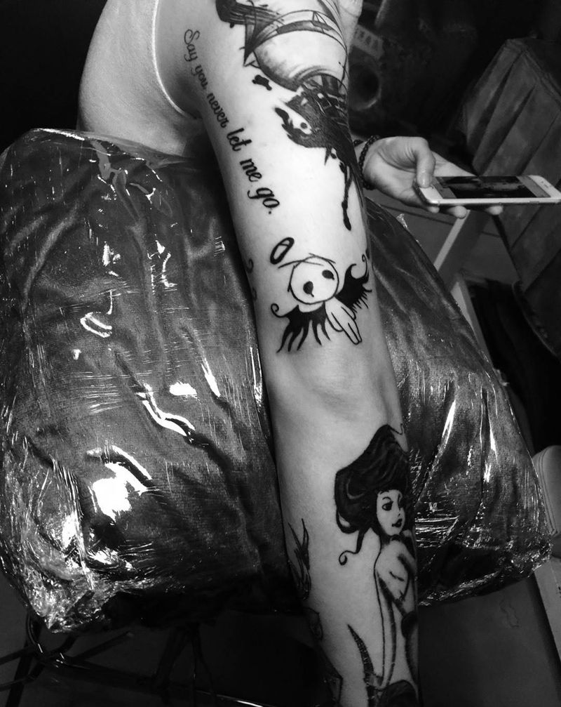 小天使纹身图片