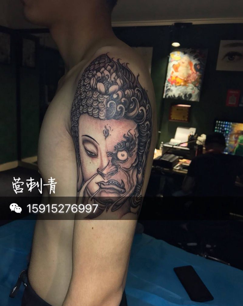 一念之差纹身图片