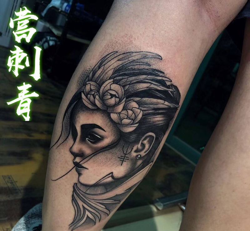 客人自带图纹身图片