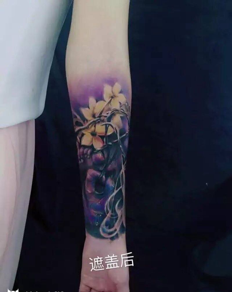 遮盖作品纹身图片