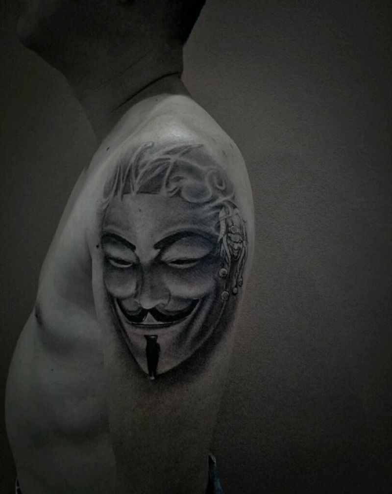 小丑作品纹身图片