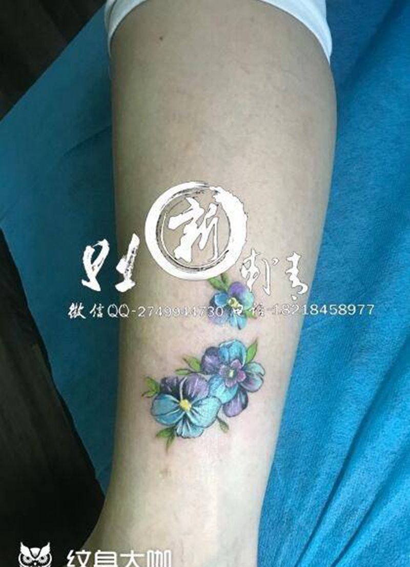 小清新纹身图片