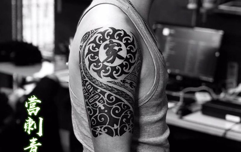 玛雅图腾纹身图片