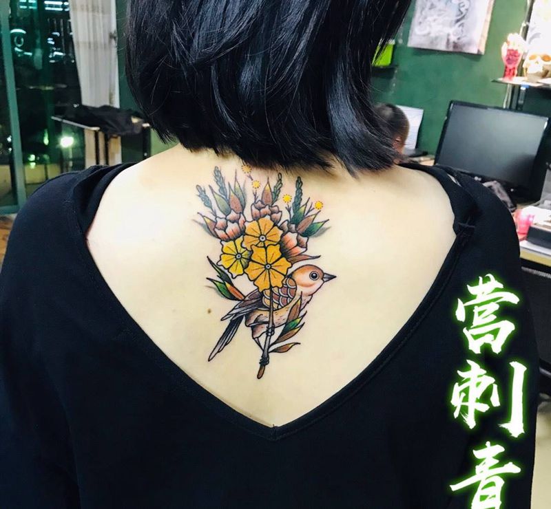 Old school纹身图片