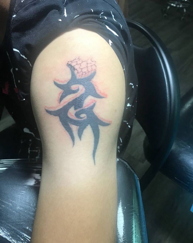 修改作品-沟通很重要纹身图片