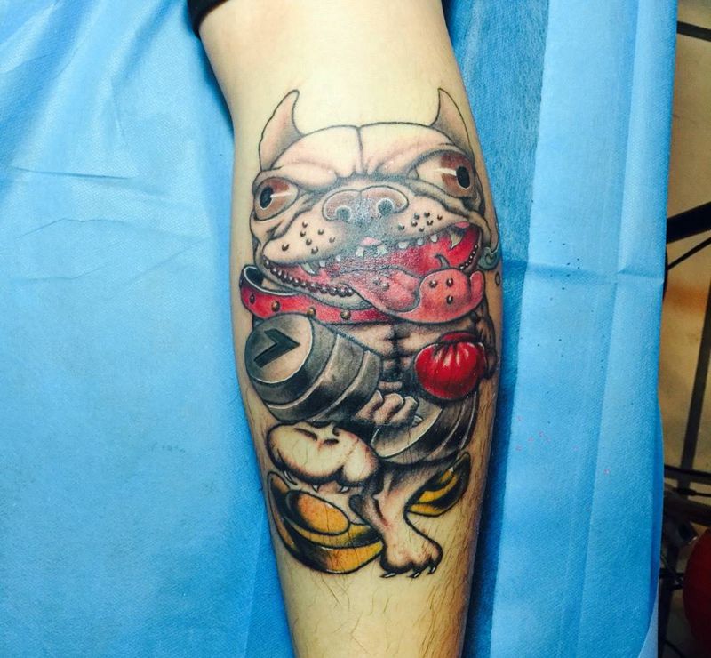 客人自带纹身图片