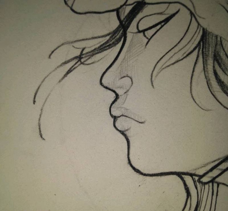 定制稿纹身图片_腿部New School纹身图案