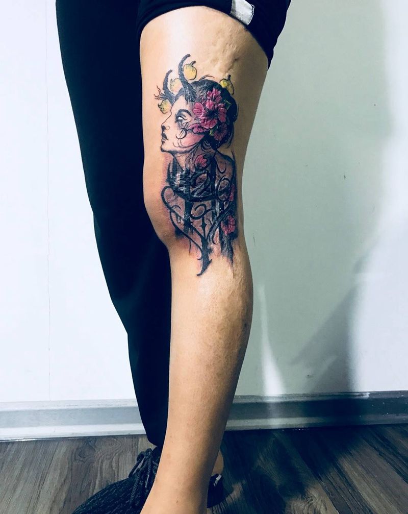 欧美风纹身图片