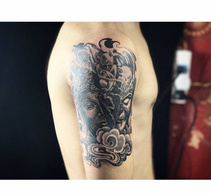 一念之差纹身图片