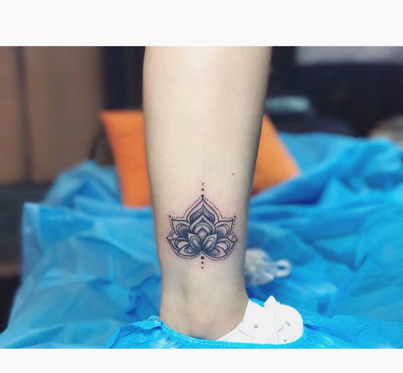 小梵花纹身图片