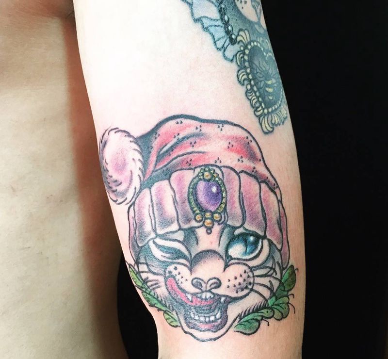 小猫咪纹身图片