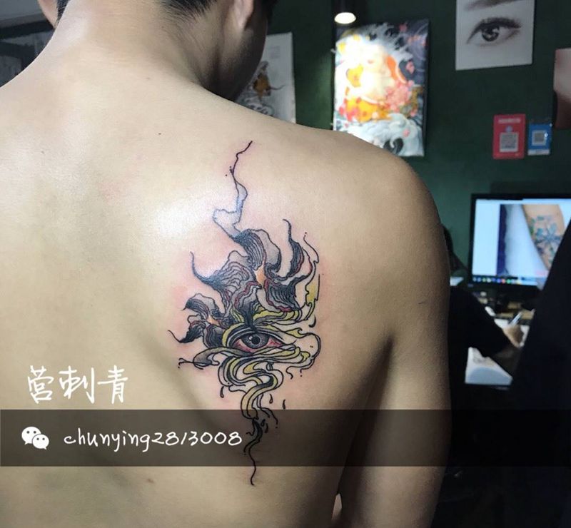 客人自带纹身图片