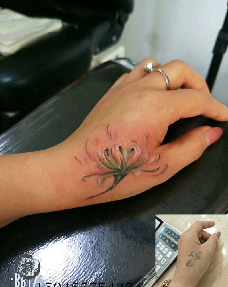 今日作品纹身图片